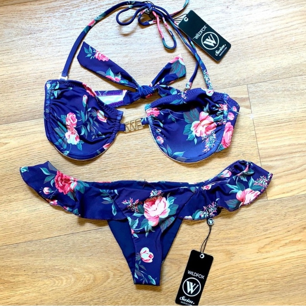 🌺Wildfox Gypsy Flowers Bikini Set🌺